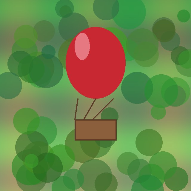 Original photo of balloons